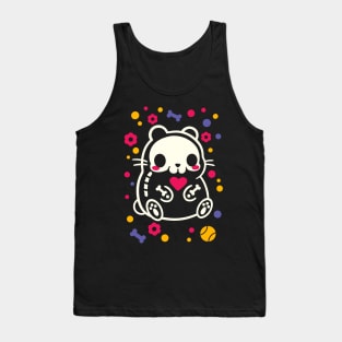 Hamster skeleton Tank Top